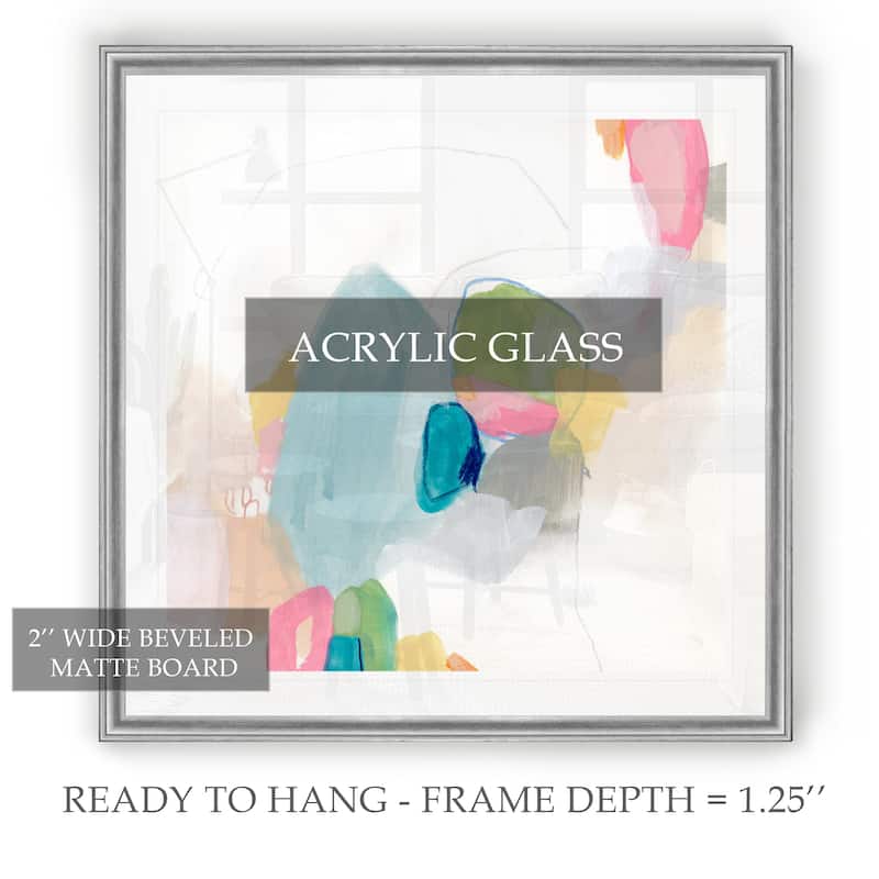 Candy Jacket II -Black Framed Print