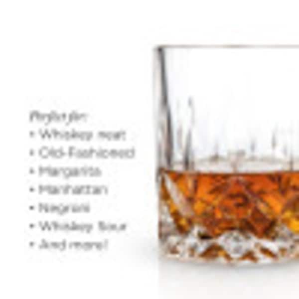 Admiral Crystal Tumblers set of 4 by Viski - Bed Bath & Beyond - 39084779