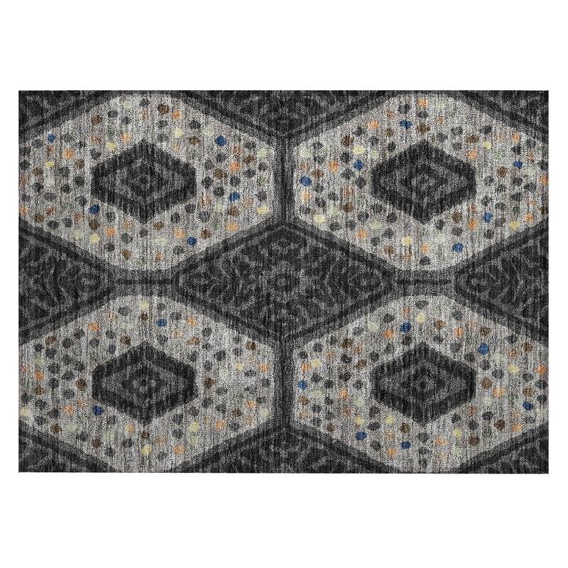 Machine Washable Indoor/ Outdoor Global Nipsey Chantille Rug