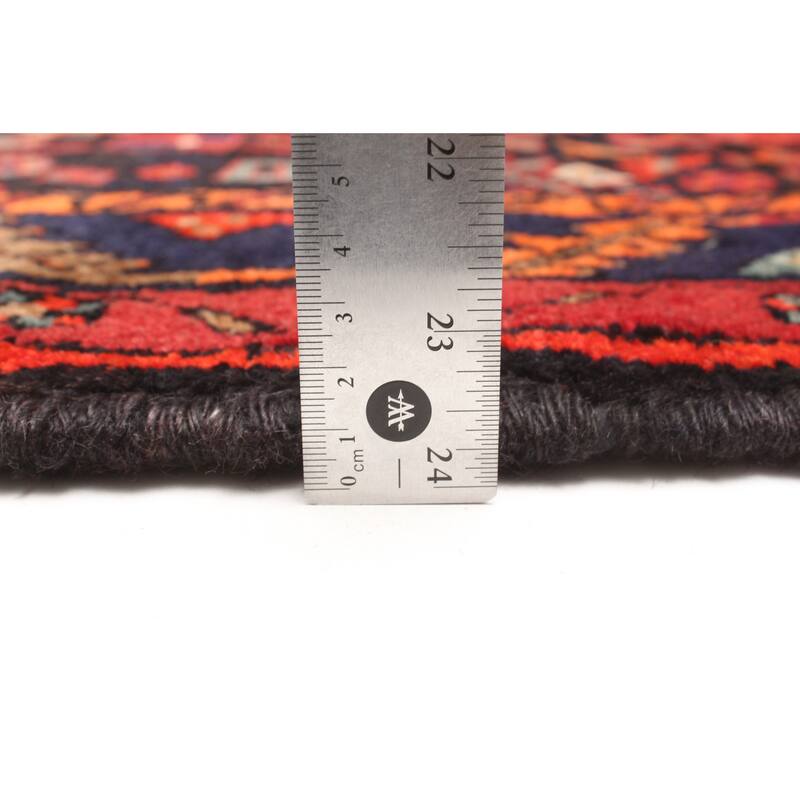 ECARPETGALLERY Hand-knotted Anadol Red Wool Rug - 4'9 x 5'7