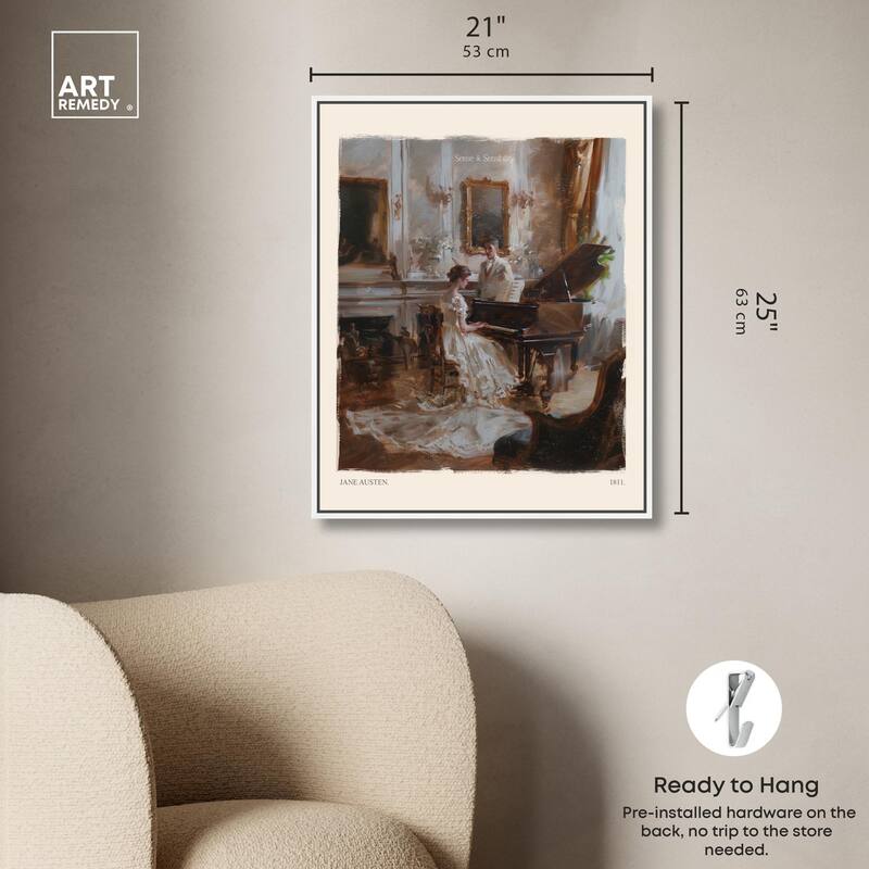 Sense and Sensibility Scene Canvas by Art Remedy