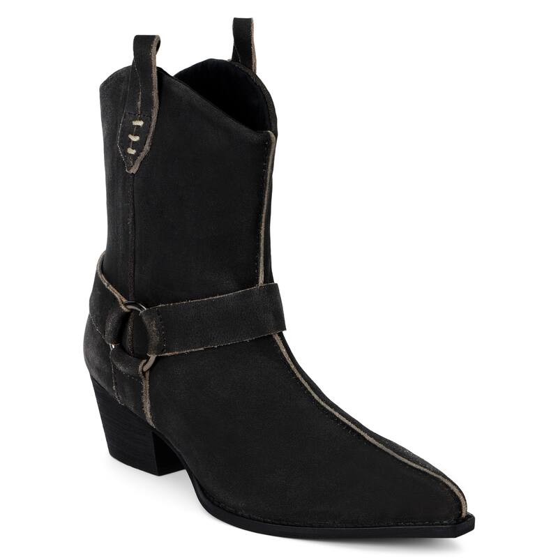 Matisse Suede Tombstone Western Boot