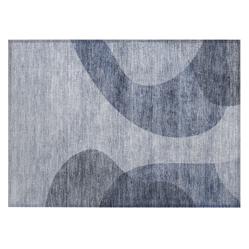 Machine Washable Indoor/ Outdoor Chantille Modern Deco Rug