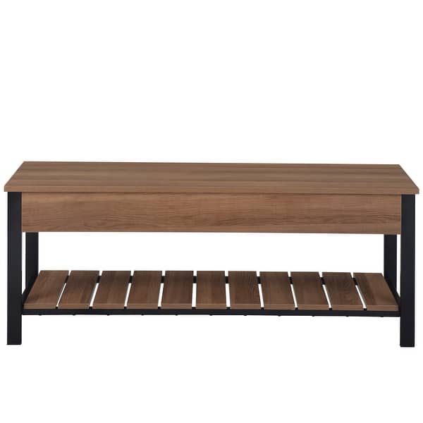 Shop Shoe Bench With Storage Shelf Oak Versatile Storage Bench
