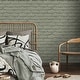 preview thumbnail 5 of 5, Fine Decor Alpin Sage Painted Brick Wallpaper