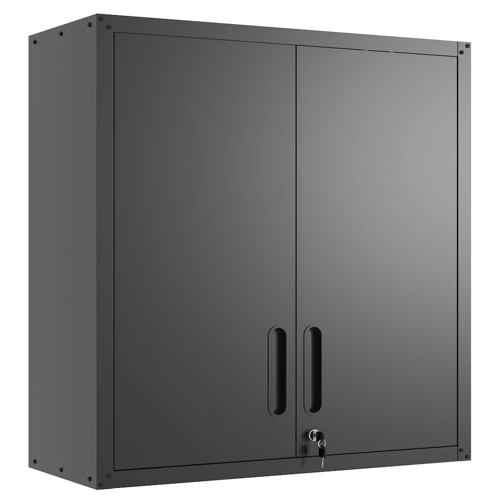 Metal Wall-Mounted Tool Storage Cabinet