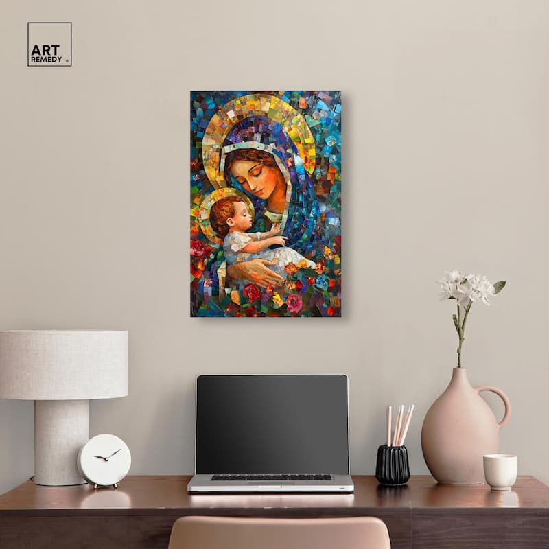 Glass Gospel II Canvas by Art Remedy, Gallery Wrapped