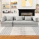 preview thumbnail 10 of 179, Jaxx Unsofa Modular Convertible Sectional Sofa with Fold Out King Sleeper Bed