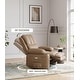 preview thumbnail 48 of 73, Oversized power recliner with heat, massage, 360 degrees swivel, and cup holder.