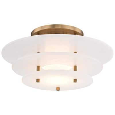 Hudson Valley Lighting Gatsby Single Light 16" Wide Integrated LED