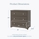 preview thumbnail 16 of 35, Child Craft Harmony 3-drawer Dresser with Dressing Kit