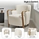 preview thumbnail 15 of 15, NPD Furniture Tania Fabric Accent Arm Chair