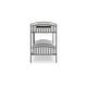 preview thumbnail 6 of 6, Signature Design by Ashley Graymound Gray Twin over Twin Bunk Bed with Ladder