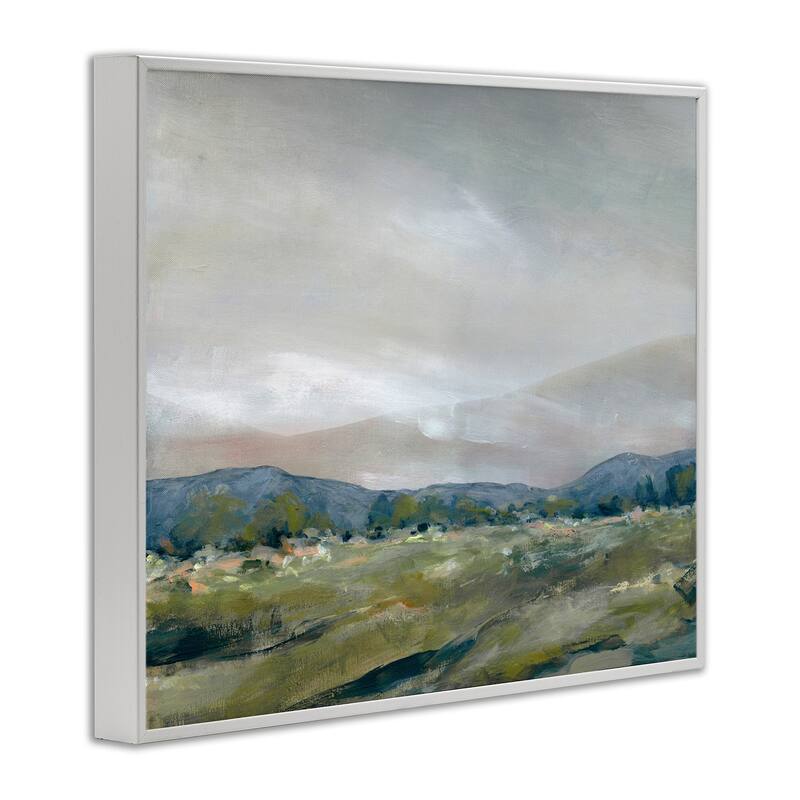 Stupell Foggy Morning Mountains Framed Giclee Art Design By Carol Robinson