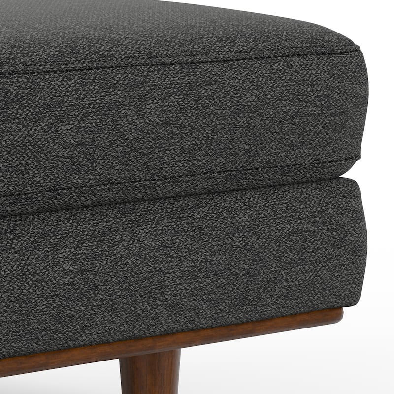 WYNDENHALL Brixley 33 inch Wide Mid-Century Modern Table Ottoman