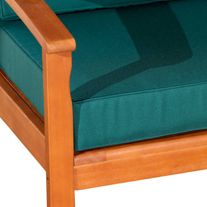 DTY Outdoor Living Longs Peak Deep Seat Eucalyptus Chair