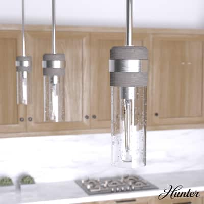 Hunter River Mill 1-Light Mini Pendant - Island, Dining Room, Bedroom - Modern Industrial, Rustic, Farmhouse, Transitional