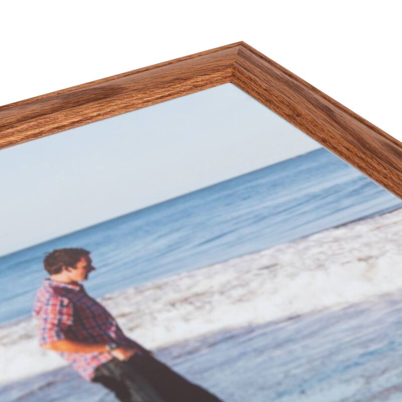 ArtToFrames Clayton Oak 10x15 Inch Picture Frame, 1.25 Inch Wood Poster Frame Available in Multiple Colors (59504-10x15)