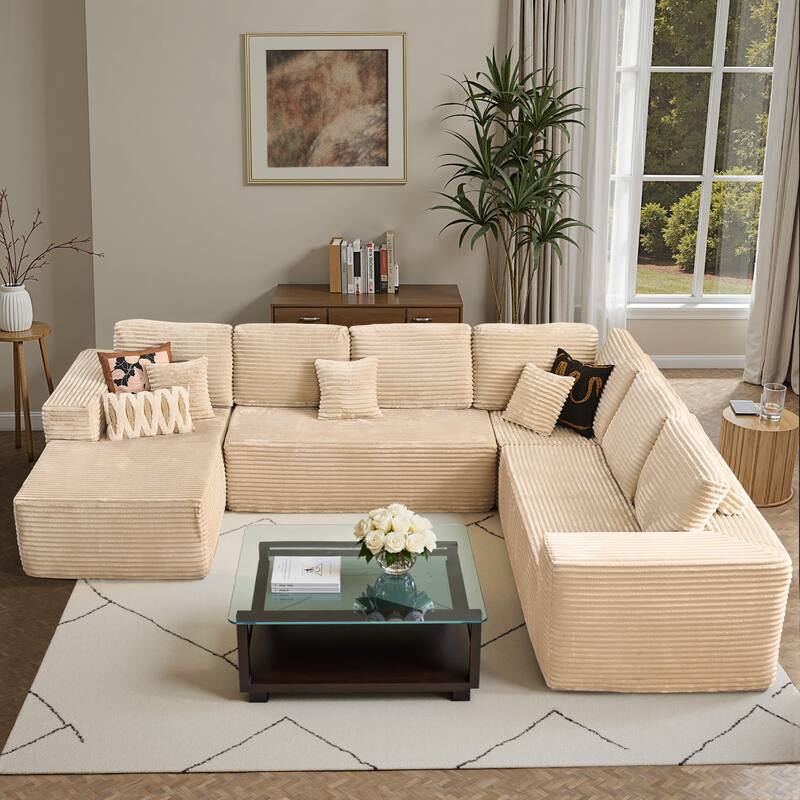 ​​OVIOS 4-Piece L-Shape Chaise Lounge Set​