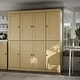 preview thumbnail 6 of 57, Palace Imports 65" 100% Solid Wood Shaker Pantry Cabinet Yellow