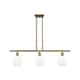 Option Brushed Brass / Matte White