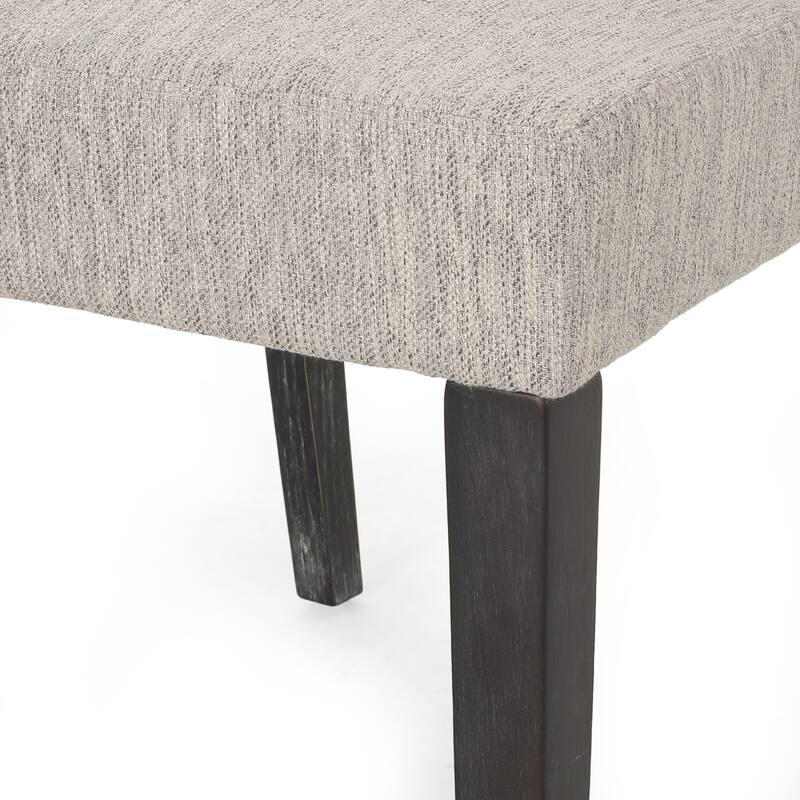 Kuna Contemporary Upholstered Dining Chair (Set of 2) by Christopher Knight Home