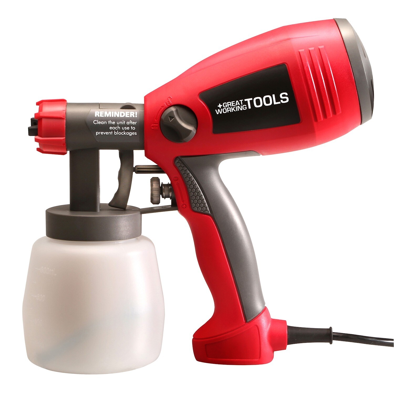 Shop Great Working Tools Paint Sprayer 400 Watt Power Home Spray Gun For Paint Stain Crafts Home Improvement Hand Held Light Weight Overstock 30261496