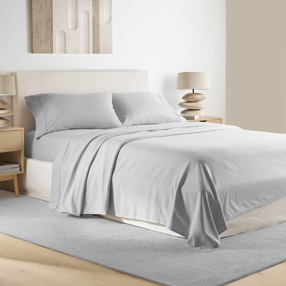 Jennifer Adams Lux Enzyme-Washed Triple-Brushed Signature Soft Sheet Set
