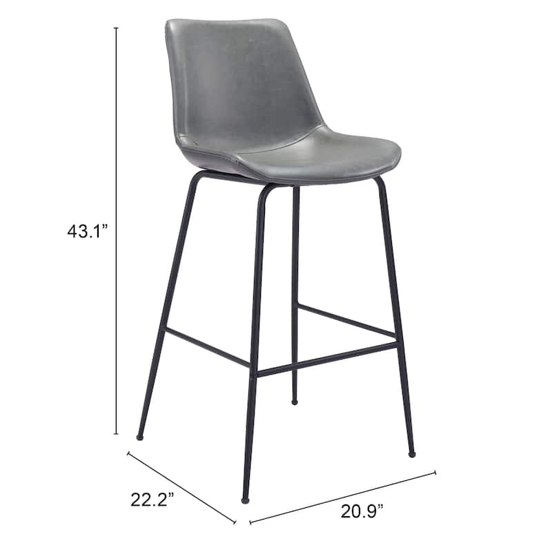 Byron Barstool Brown