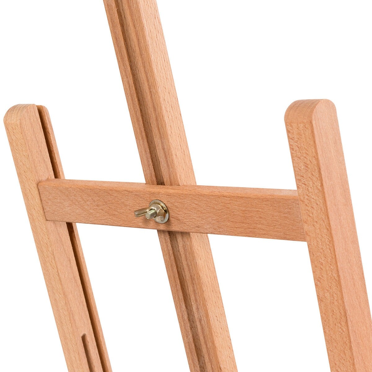 Portable Wood Tabletop Easel H-Frame Adjustable Artist Painting Display  Studio