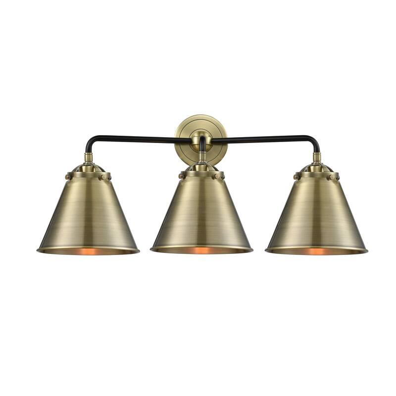 Innovations Lighting Appalachian 3 Light 26" Wide Bathroom Vanity - Black Antique Brass