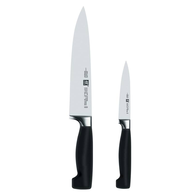 ZWILLING Four Star 2-pc "The Must Haves" Knife Set - Stainless Steel - 2 Piece - 2-pc