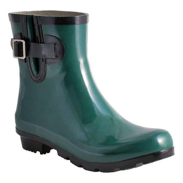 womens teal rain boots