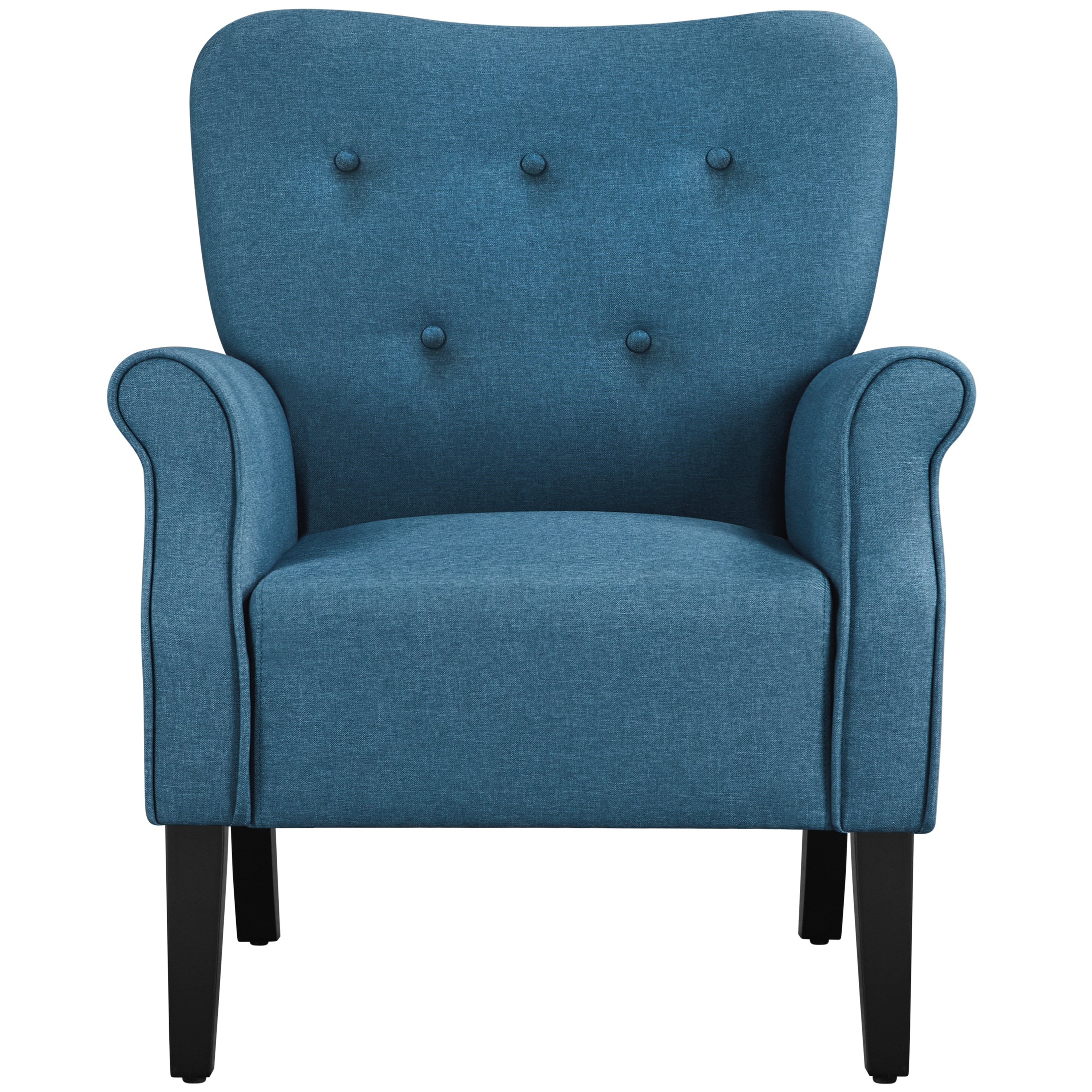 Yaheetech Modern Polyester Fabrics Upholstered Accent Chair