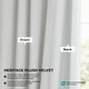 preview thumbnail 35 of 56, Exclusive Fabrics Heritage Plush Velvet Extra Wide Room Darkening Curtains - Single Panel