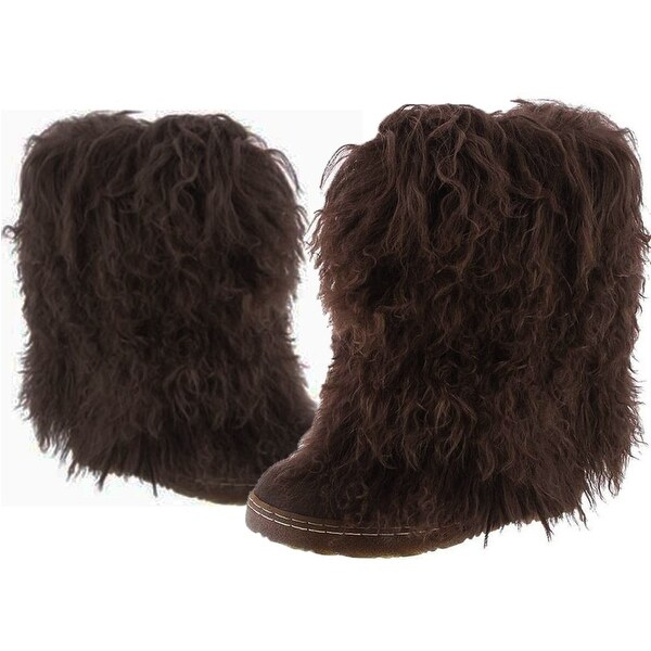 Bearpaw lamb fur boots Clearance