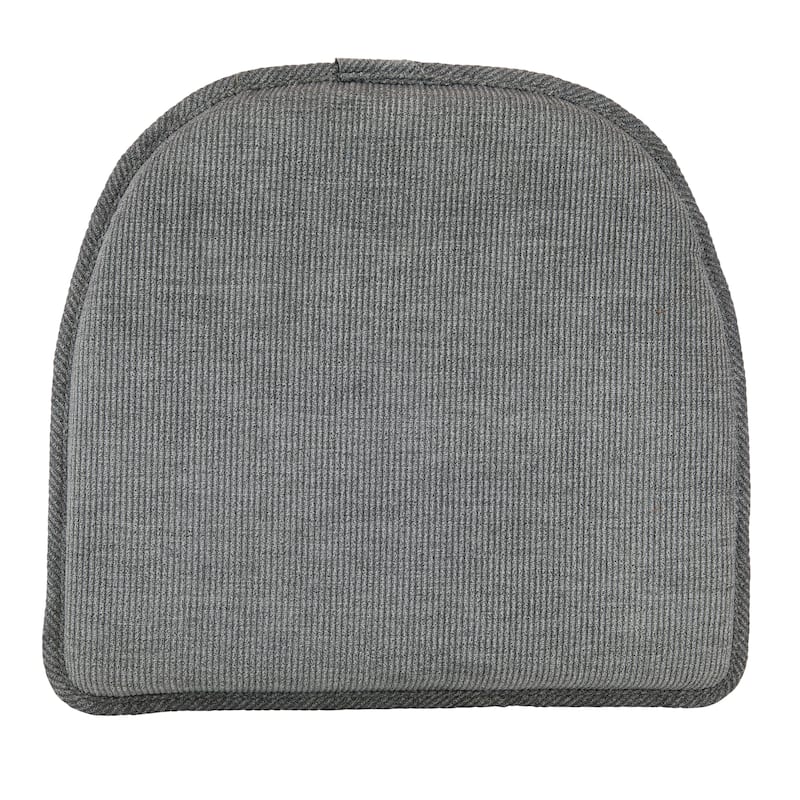 Klear Vu The Gripper Corduroy Non-Slip Chair Cushions