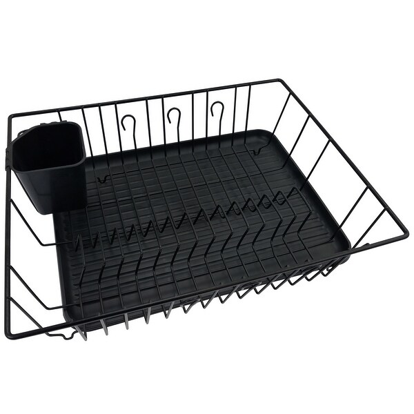 Better Chef 16-inch Dish Rack - Black. Opens flyout.