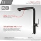 preview thumbnail 22 of 55, STYLISH Kitchen Sink Faucet Single Handle Pull Down Dual Mode in Stainless Steel