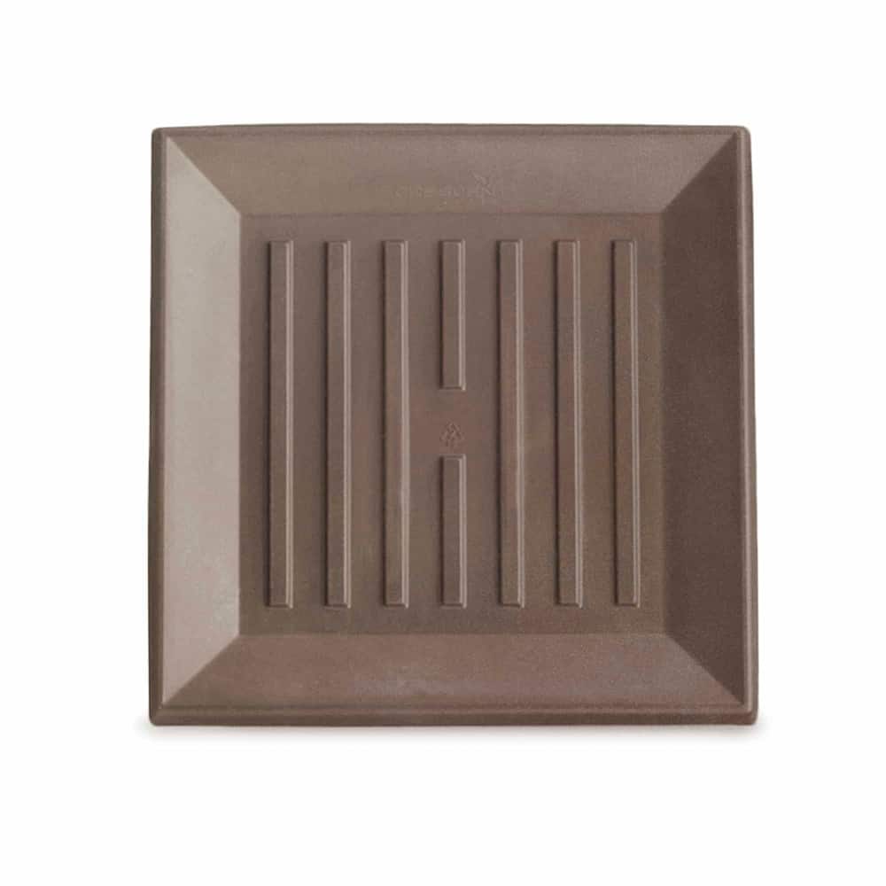 Universal Square Plant Saucer, Heavy Duty Drip Tray
