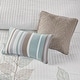 preview thumbnail 12 of 22, Madison Park Caelie 6 Piece Embroidered Quilt Set with Throw Pillows