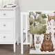 preview thumbnail 5 of 4, Sweet Jojo Designs Woodland Forest Animals Boy Girl Gender Neutral Unisex 3pc Mini Crib Bedding Set Bear Fox Hedgehog Deer Green
