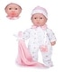 preview thumbnail 4 of 6, JC Toys La Baby Soft 11" Baby Doll, Pink with Blanket, Caucasian