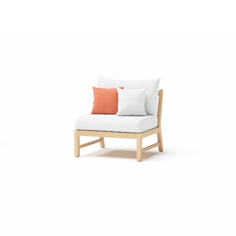 Kooper 6 Piece Sunbrella Outdoor Patio Sectional with Table