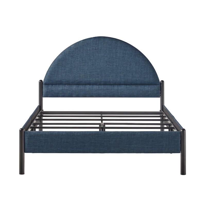 Middlebrook Designs Modern Arch Headboard Queen Bedframe