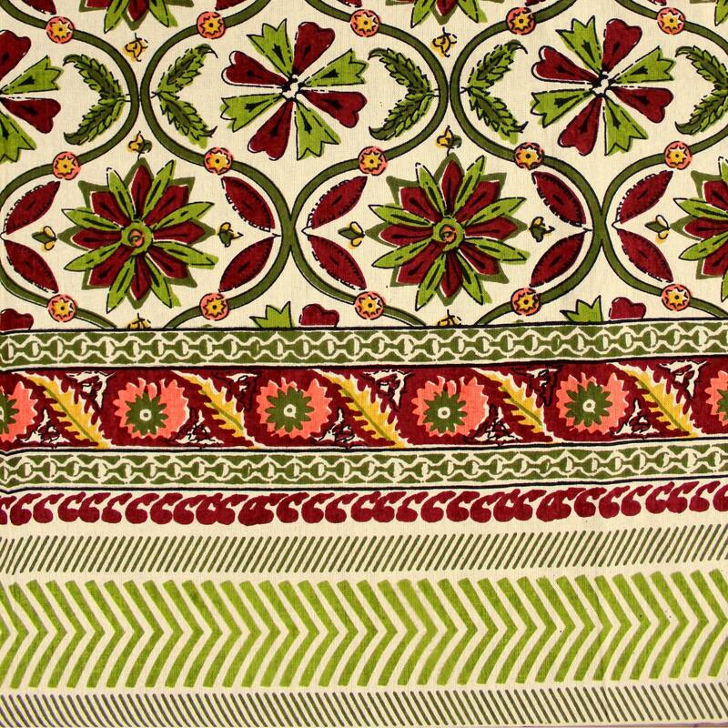 Cotton Angelic Sunflower Print Floral Tablecloth Rectangle Collection