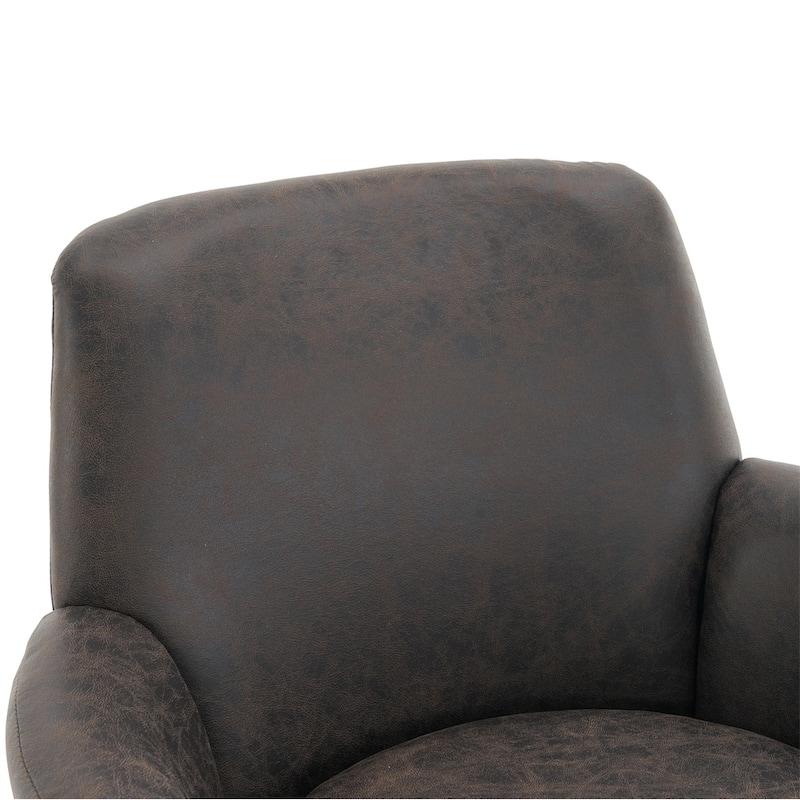 Swivel Barrel Chair, Swivel Accent Chairs Armchair,Round Barrel Chairs