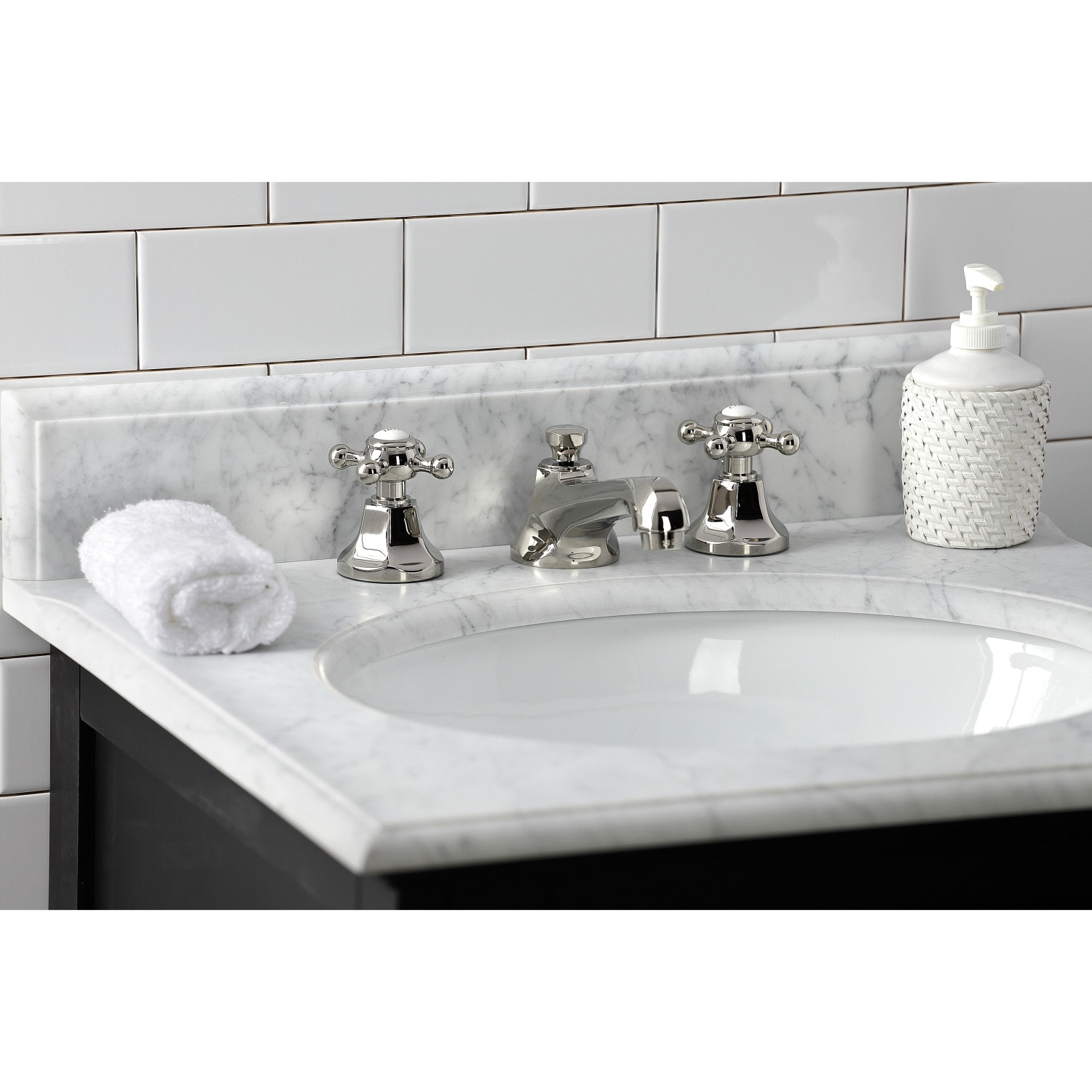 Kingston Brass Metropolitan 8 in. Widespread Bathroom Faucet