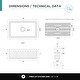 preview thumbnail 11 of 17, Premium White Fireclay Kitchen Sink for Home, Farmhouse (Grid & Strainer Included)