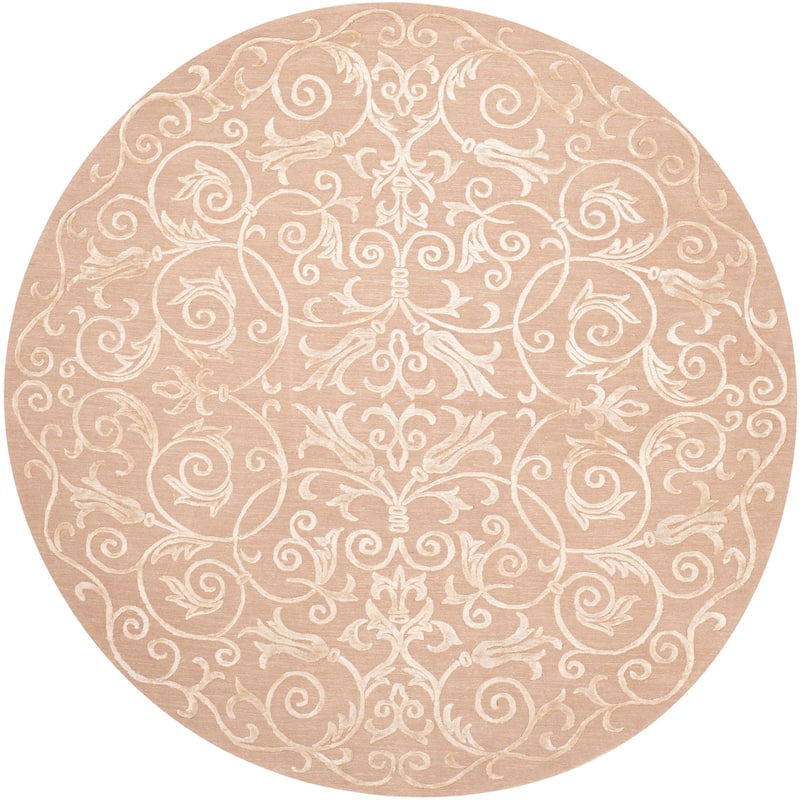 SAFAVIEH Couture Hand-knotted Tibetan Dalgiza Modern Wool Rug